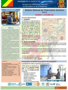 Le bulletin mensuel d’information sanitaire (BNIS) présente le niveau de certains indicateurs clés de santé du Congo extraits du logiciel DHIS-2 (District Health Information Software version -2). Il s’inscrit dans la diffusion régulière des informations sanitaires pour aider à la prise de décision à tous les niveaux de la pyramide sanitaire.