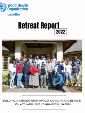 WHO Lesotho Retreat Report 2022