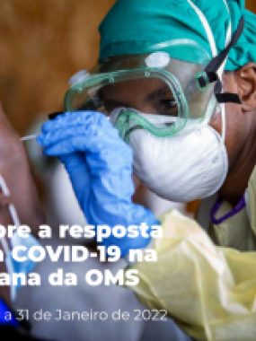 Relatório sobre a resposta estratégica à COVID-19 na Região Africana da OMS - 1 de Fevereiro de 2021 a 31 de Janeiro de 2022