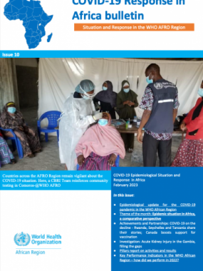 COVID-19 Response in Africa bulletin - Situation and Response in the WHO AFRO Region 