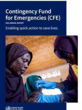 Contingency Fund for Emergencies (CFE) 2022 ANNUAL REPORT