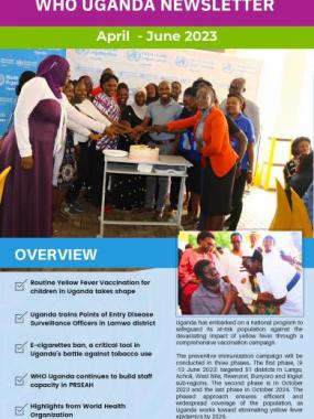 WHO Uganda Newsletter (April-June 2023)