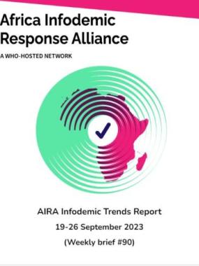 AIRA Infodemic Trends Report - September 19 (Weekly Brief #90 of 2023)