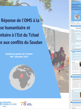 Rapport 2023 de la réponse de l'OMS à la crise des réfugiés soudanais au Tchad