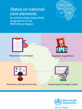 Status on national core elements for antimicrobial stewardship programmes in the WHO African Region