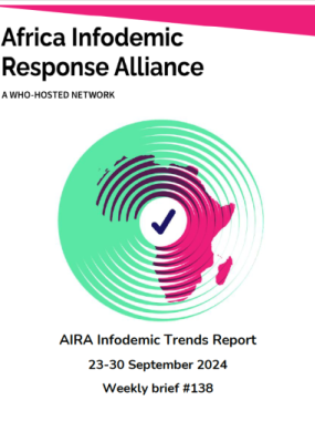 AIRA Infodemic Trends Report 23-30 September 2024