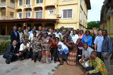 Group photograph of particpants at the Validation meeting