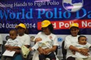 World Polio Day was commorated alongside UN Day on 24 October in Addis Ababa