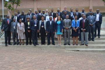 Group photo: Regional Workshop on Tobacco Control, Kigali, 02/03/15