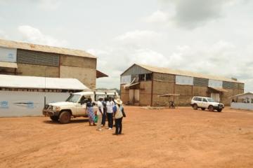 Centre de transit de Batanga à 12 km de Libenge