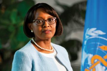 Dr. Matshidiso Moeti, head of the World Health Organization's Regional Office for Africa