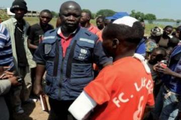 Une équipe de l'OMS visite un camp de réfugiés en République centrafricaine