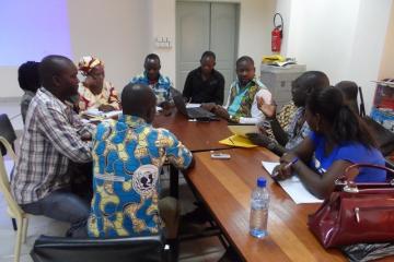 Photo du groupe des participants à l’atelier de Fada N’Gourma