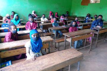 A public school in Benishangul Gumuz