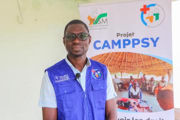 Michel Amani, who heads the CAMPSY project