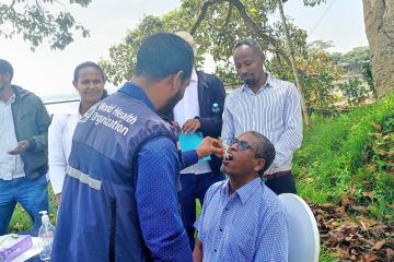 Close to 1.9 million receive the Cholera vaccine despite challenging environment in Amhara region