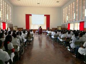 Roda de conversa sobre prevenção do suicídio