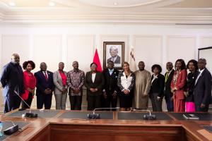 WHO Experts with Angolans MPs