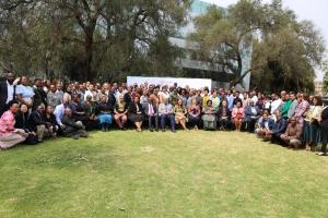 A group photo of participants from WHO, NDOH, MSF, UNICEF and other stakeholders at the JEE 