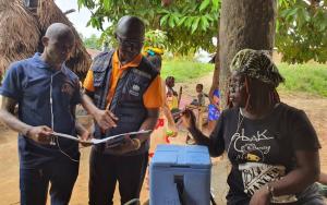 Sierra Leone’s dedicated polio vaccinators hit roads to reach millions of children: Ensuring every child in Pujehun is safe and free from polio 