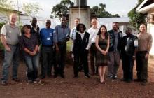 Group photo with the field team present in the meeting