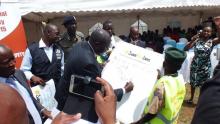  Mr. Meja DG NTSA signs the Commitment Board for RS