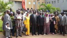 Photo de groupe des participants à la concertation nationale sur la médecine traditionnelle