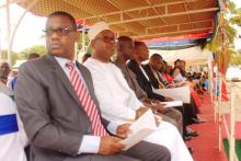 Dignitaries at the high table