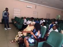 Sensitization at National Hospital Abuja