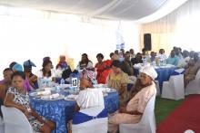 The first intake of expectant mothers of the Lady Pohamba Maternity Waiting Home in Gobabis attending the inaugural meeting