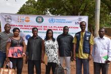 Equipe OMS et Ministère de la santé sur le terrain