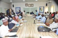 A cross section of participants at the closure of cholera outbreak ceremony in Maiduguri, Borno state.