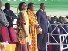 Dr. Moeti assiste au lancement de la campagne dans la ville de Brazzaville