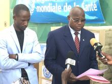 Le Secrétaire Général du MSP, Dr Ranaou Abaché, lors de son intervention