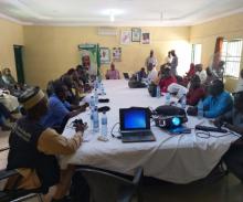 Cross section of participants during the international border coordination meeting in Suletankarkar LGA Jigawa state