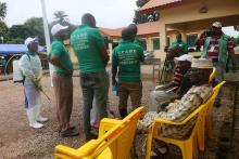 Simulation exercise in Conakry, Guinea