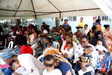 03 Parents and eligible children at the flag-off ceremony in Abuja on 09 August, 2019.jpg