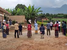 Opening ceremony of the MCH Week in a village in Rubavu District