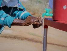 hand washing station 