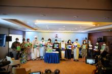 Group photo of dignitaries at the launch of the RMNCAEH+N platform by the Federal Ministry of Health in Abuja.jpg 