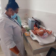 New vaccination centre to reduce crowding in a COVID-19 context and ease vaccination services for nursing mothers and their babies at the CHU Tanambao-Diego in the Diana region.