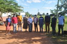 Campaign team posed in a photo with the Kisarawe District team