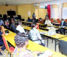 Séance du travail entre l'équipe conjointe d'experts et le Programme national de médecine traditionnelle, incluant les tradipraticiens de santé de Kinshasa