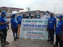 TB awareness and sensitization campaign in Ebonyi State.