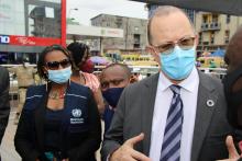 Ted Chaiban, Coordonnateur Principal du Partenariat Mondial pour la préparation et la fourniture du vaccin COVID-19 en visite de 7 jours en RDC.JPG