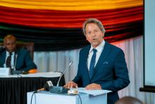 European Union Ambassador to Zimbabwe Mr Jobst von Kirchman