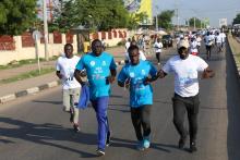 Participants in the Walk the Talk