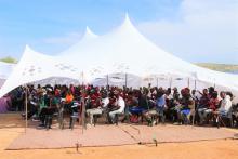 Part of the public that attended the WHD commemoration and launch of WHO 75th anniversary.