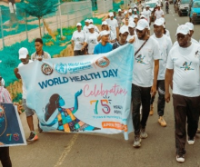 WHO 75 anniversary commemoration Walk the Talk in Osogbo, Osun State