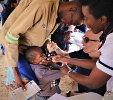 UN Namibia joint visit to the Epandulo Informal Settlement in Windhoek as part of the Social Transformation Pillar 